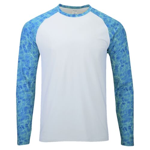 Men's Panama Colorblocked Long Sleeve T-Shirt Thumbnail