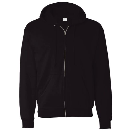Unisex USA-Made Super Heavy Thermal Lined Full-Zip Hooded Sweatshirt Thumbnail