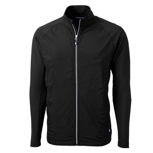 Cutter & Buck Adapt Eco Knit Hybrid Recycled Mens Big & Tall Full Zip Jacket Thumbnail