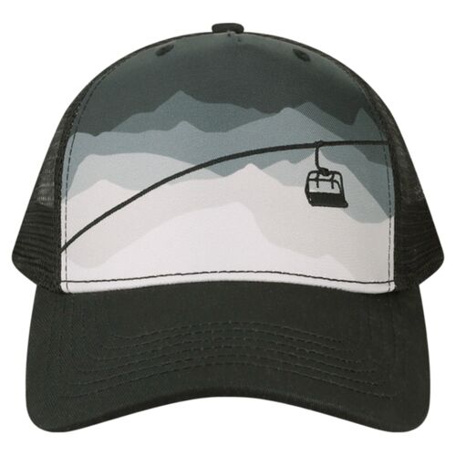 Printed Five-Panel Trucker Cap Thumbnail