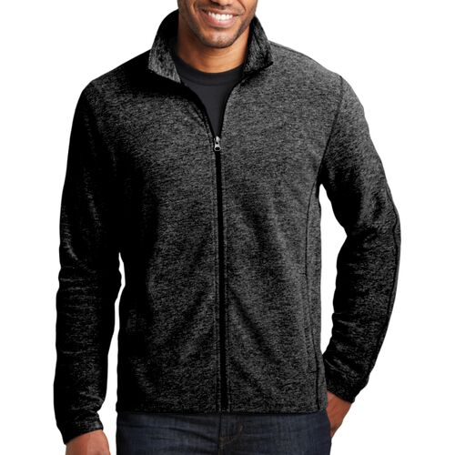 Adult Heather Microfleece Jacket Thumbnail