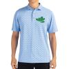 Cutter & Buck Virtue Eco Pique Tile Print Recycled Mens Polo Thumbnail